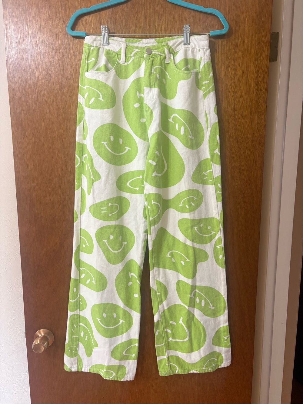 Bailey rose smiley face pants! Size medium